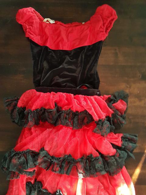 Spanish Style Red and Black Ballet